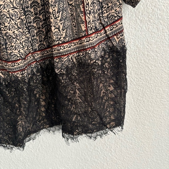 Vanessa Virginia Anthropologie Size Medium Multicolor Off the Shoulder Top - Picture 4 of 5